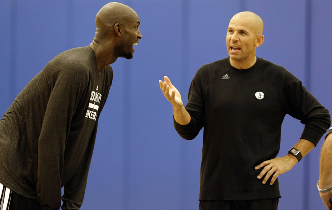 Jason Kidd of the Brooklyn Nets is one of a record nine first-year head coaches to start an NBA season.