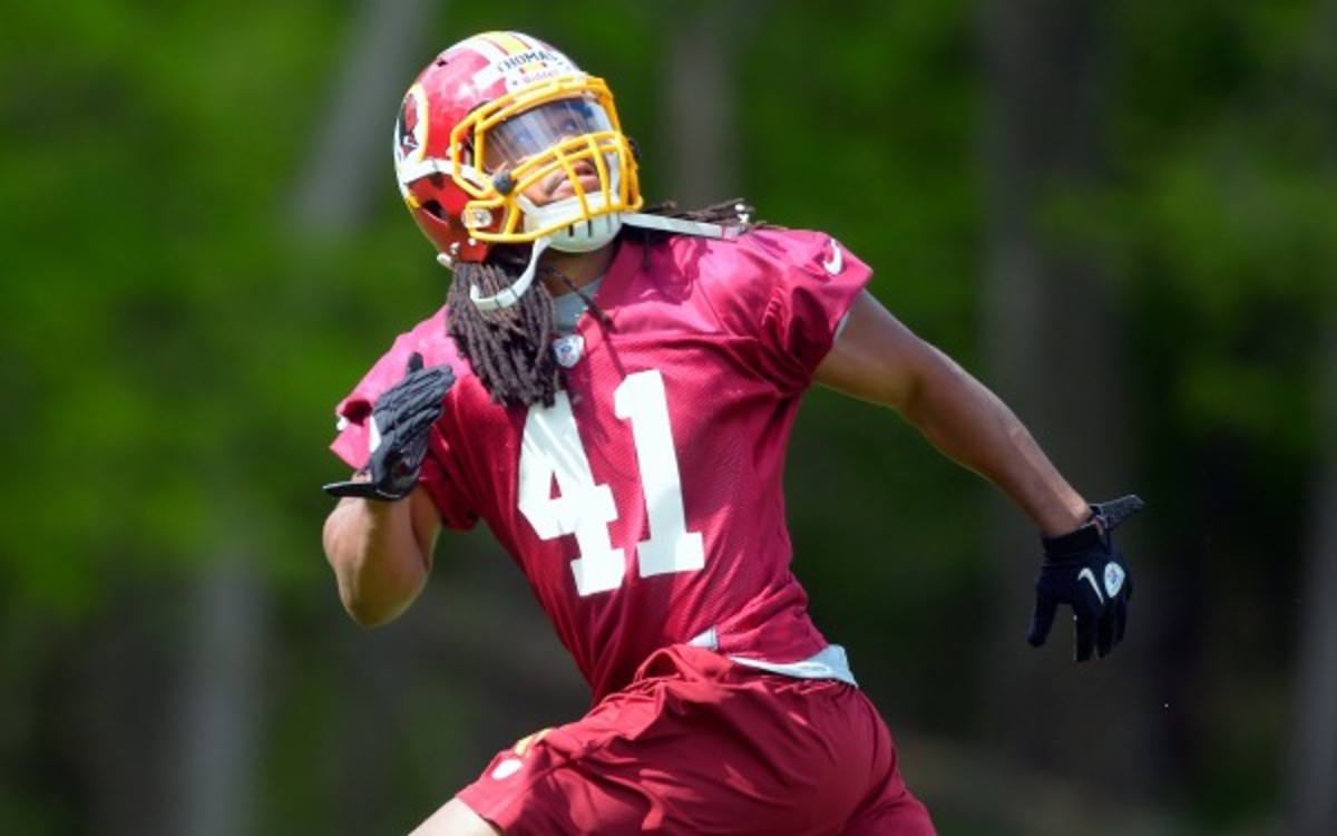 The Redskins will be without rookie Phillip Thomas, out with a foot injury. (The Washington Post/Getty Images)