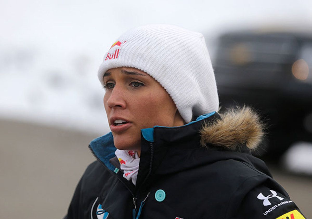 Lolo Jones helped the U.S. bobsled team win a gold medal in the sport's last world championships.