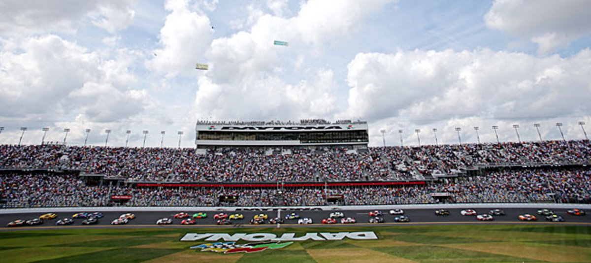 Daytona International Speedway's aging grandstands will be given a modern new look.