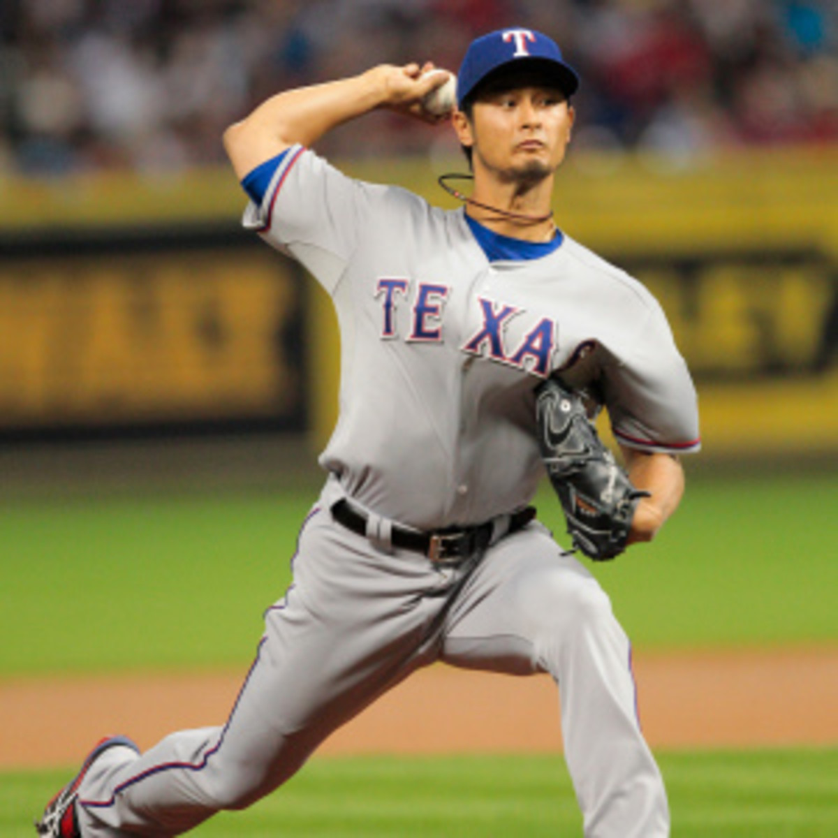 Astros announcer Alan Ashby apologized for comments about Yu Darvish. (Bob Levey/Getty Images)