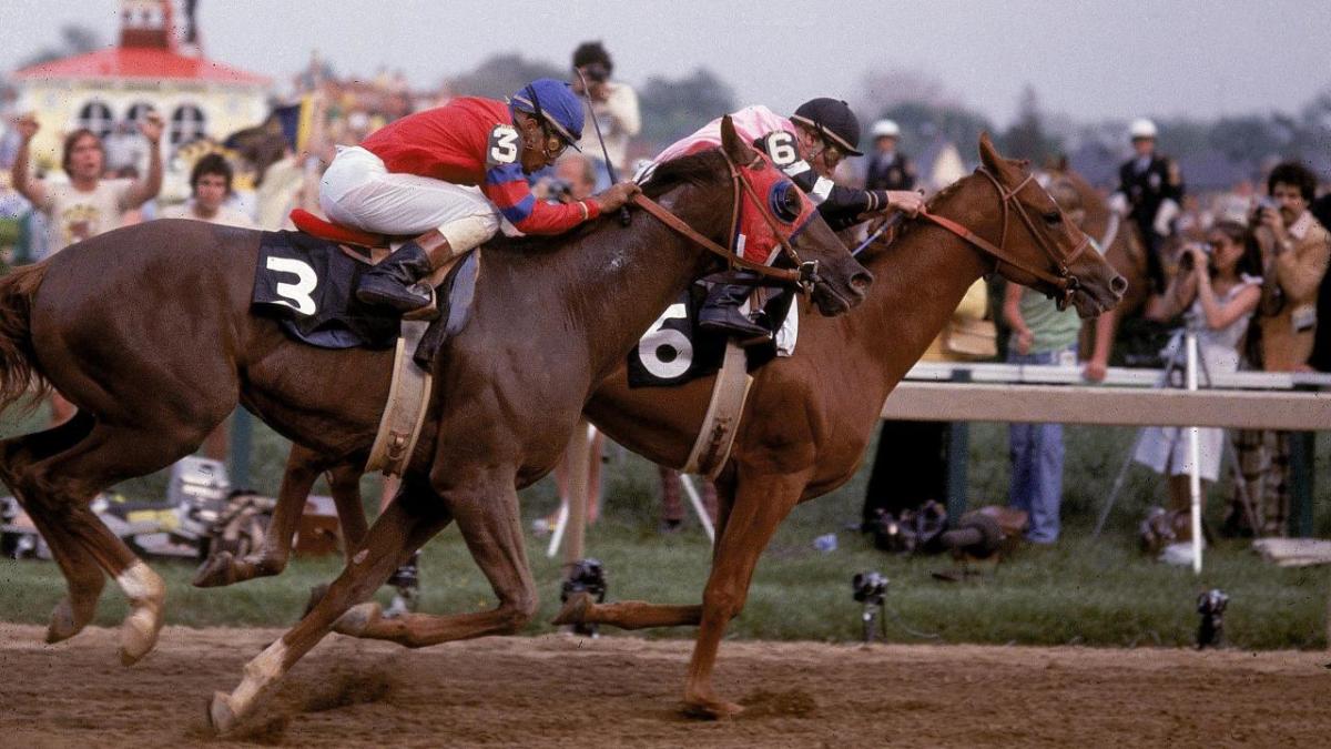 Affirmed beats Alydar in 1978 Triple Crown at Belmont Stakes Sports