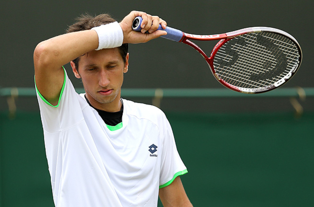 Sergiy Stakhovsky hasn't won a match since beating Roger Federer in the second round at Wimbledon.