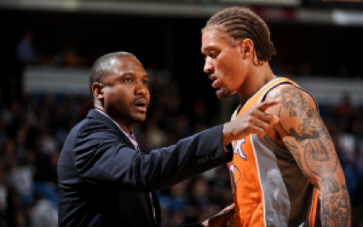 Michael Beasley will reportedly be released by the Suns by the end of the week. (Garrett Ellwood/Getty Images)