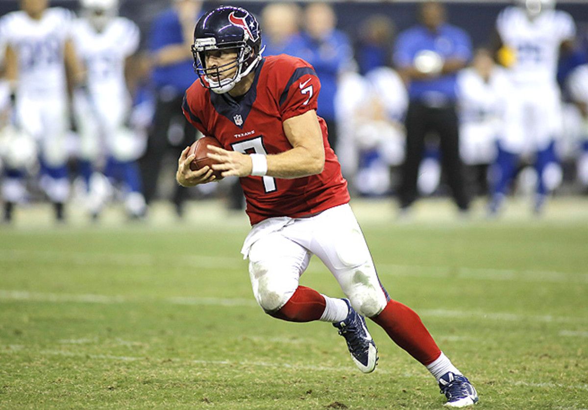 Case Keenum has strong matchups the next four weeks, so don't hesitate to add him if you need a QB.