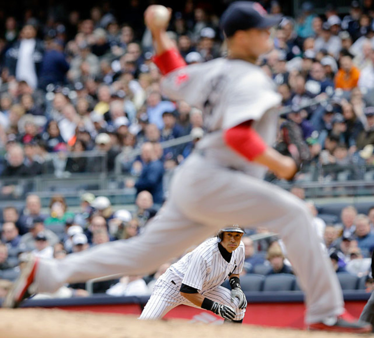 Ichiro Suzuki and Jon Lester