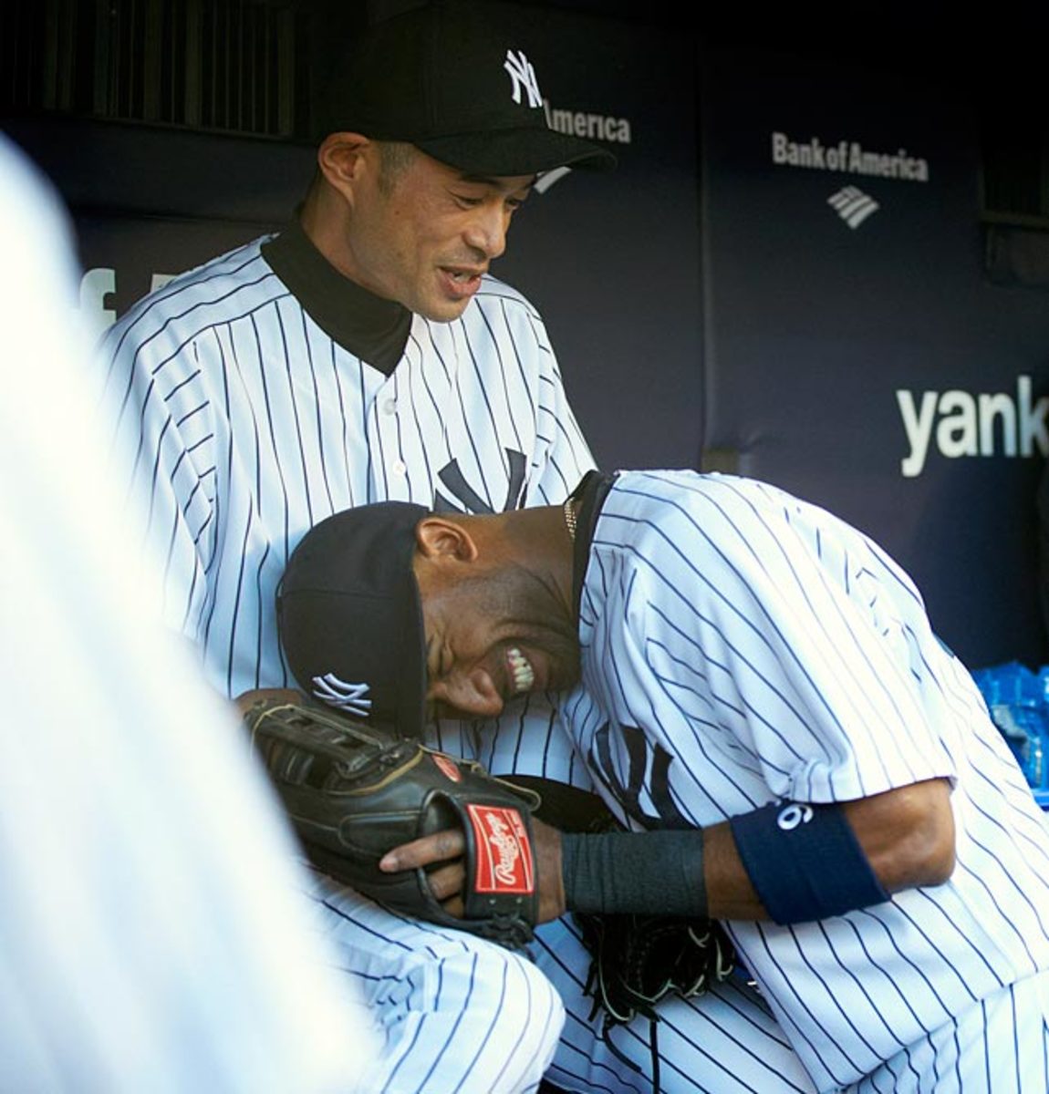 Ichiro Suzuki and Eduardo Nunez