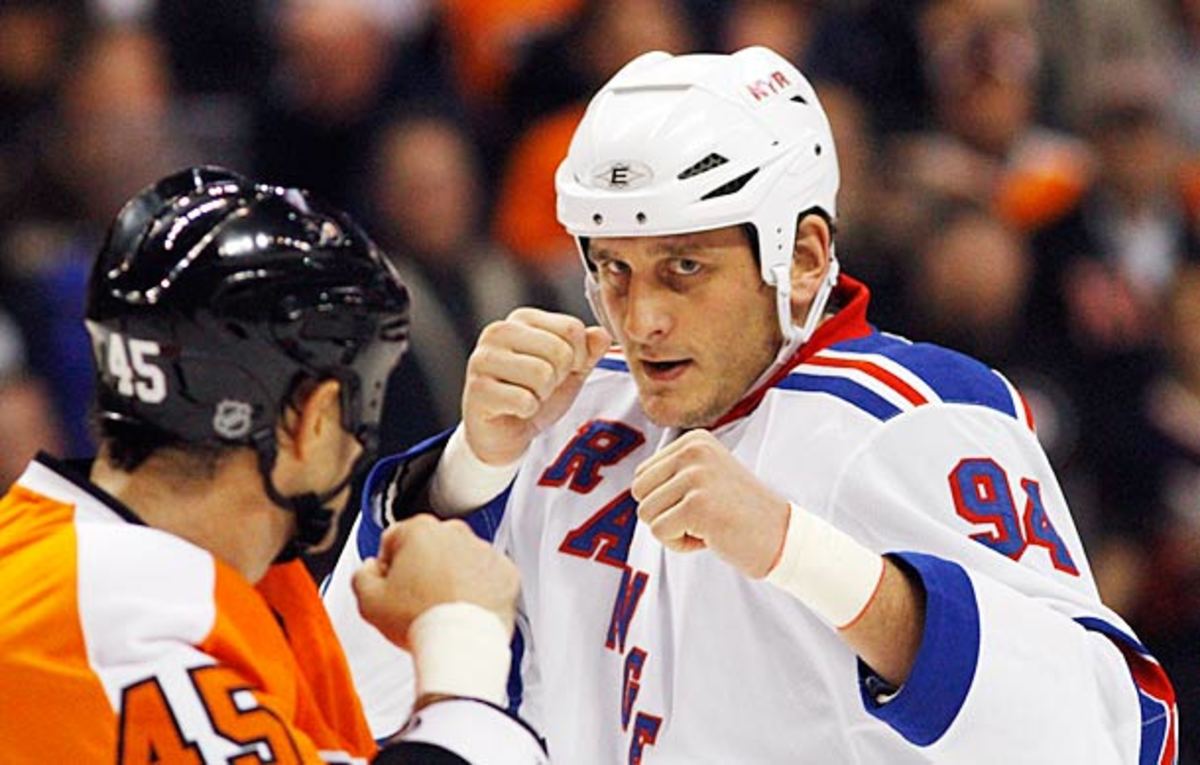 The late Derek Boogaard