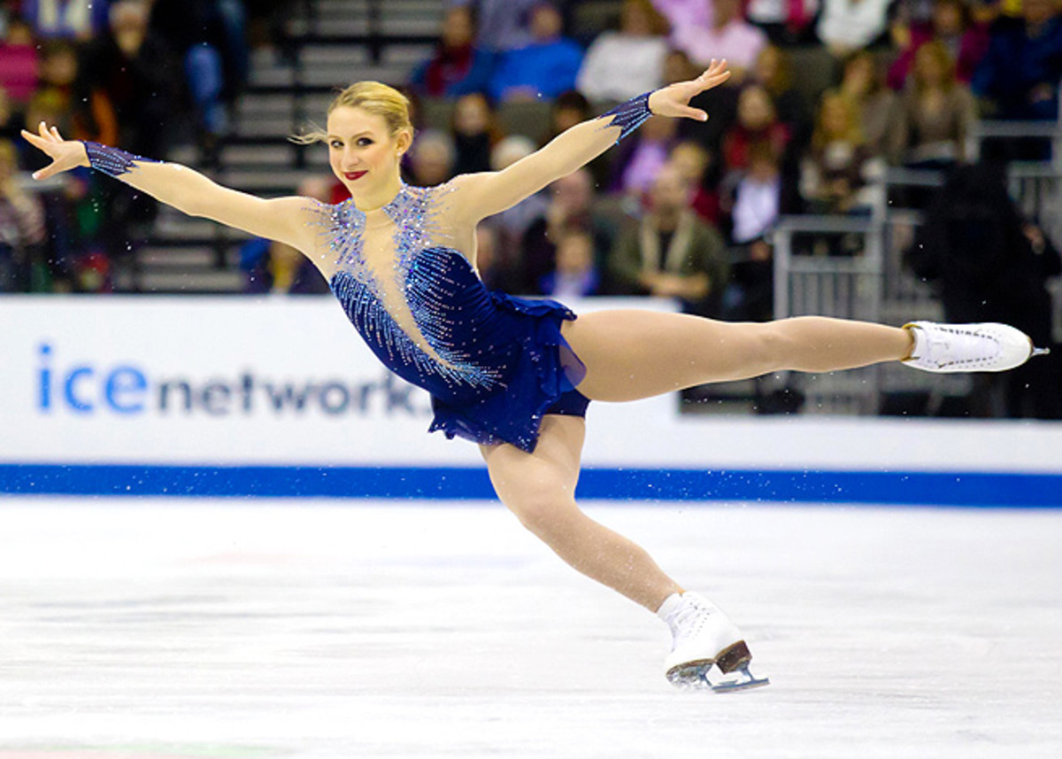 Agnes Zawadzki claimed the bronze at the 2013 U.S. championships behind Ashley Wagner and Gracie Gold.