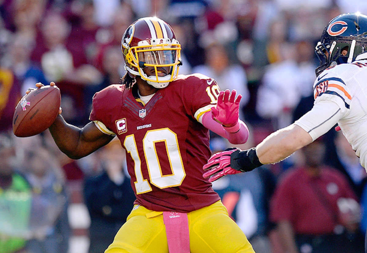 RGIII showed signs he's back as a legitimate fantasy stud, as did his tight end Jordan Reed. 