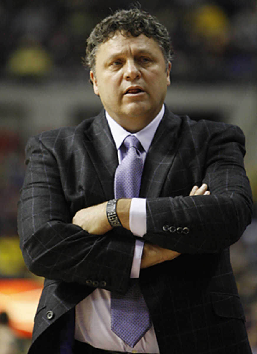Mens' basketball coach Greg Kampe has led the Horizon League-headed Oakland University to NCAA berths three times since 2005.