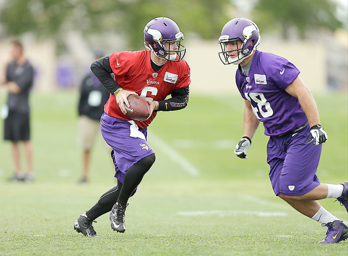 Zach Line's journey to the NFL continues in Minnesota Vikings camp