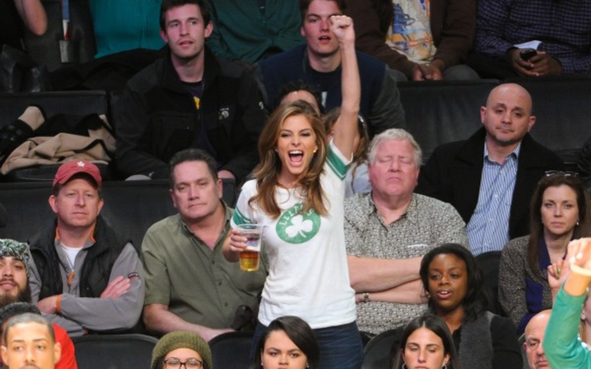 Maria Menounos said Kobe Bryant respected her devotion to the Celtics. (Noel Vasquez/Getty Images)