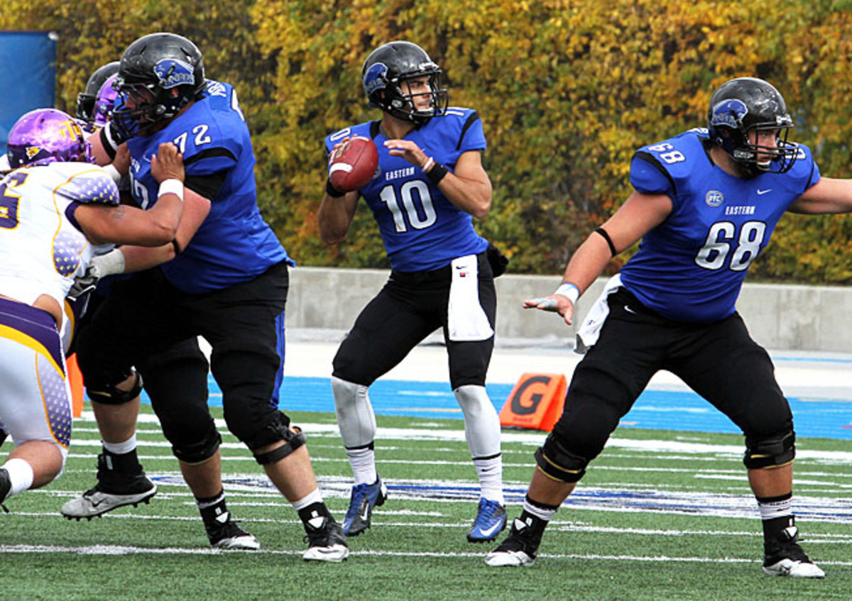 Eastern Illinois senior quarterback Jimmy Garoppolo has impressed NFL scouts with his quick release.