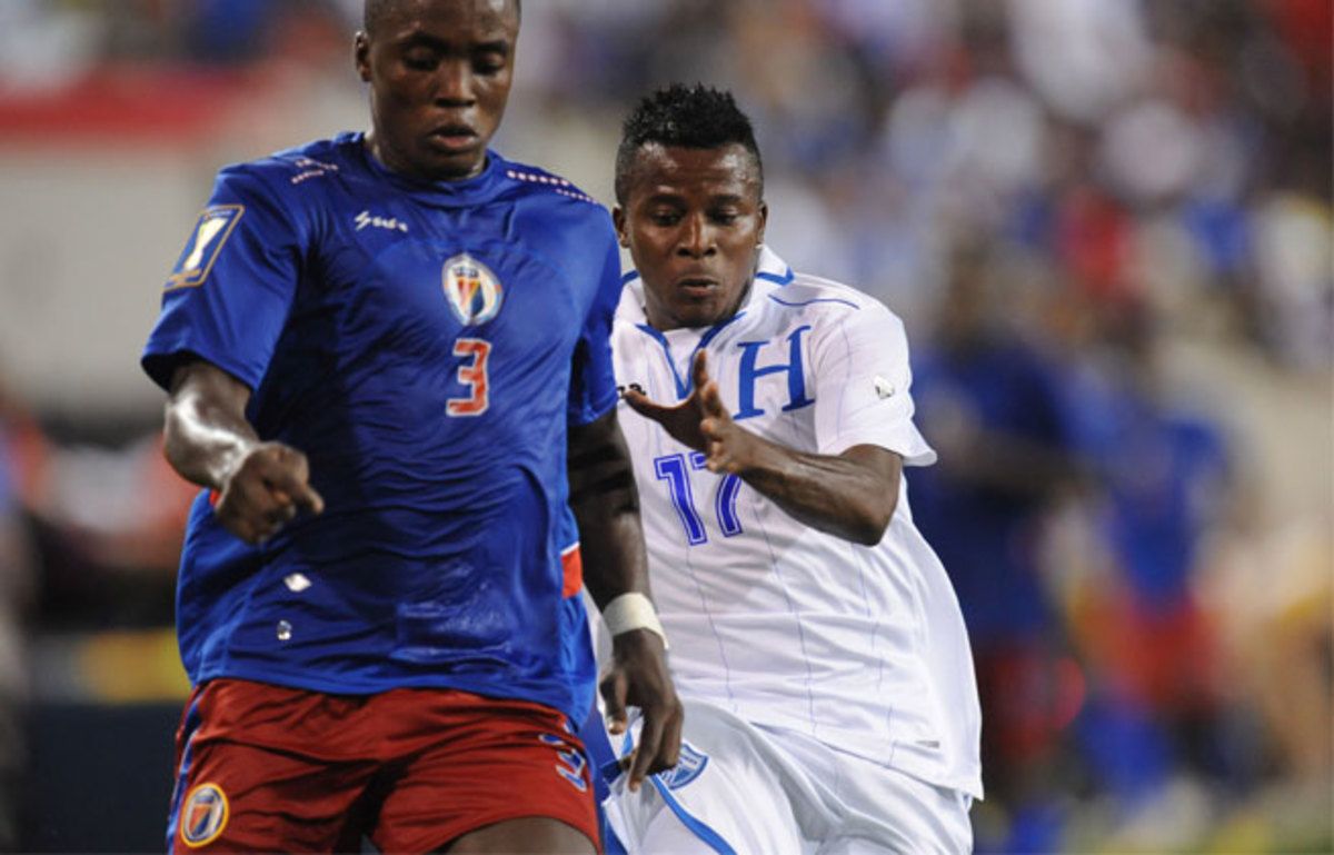 Marvin Chavez came off the bench to score Honduras's second goal of the match.