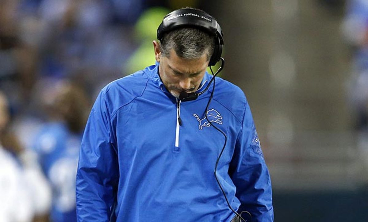 The Detroit Lions' bad run to close the season has coach Jim Schwartz on the hot seat. 
