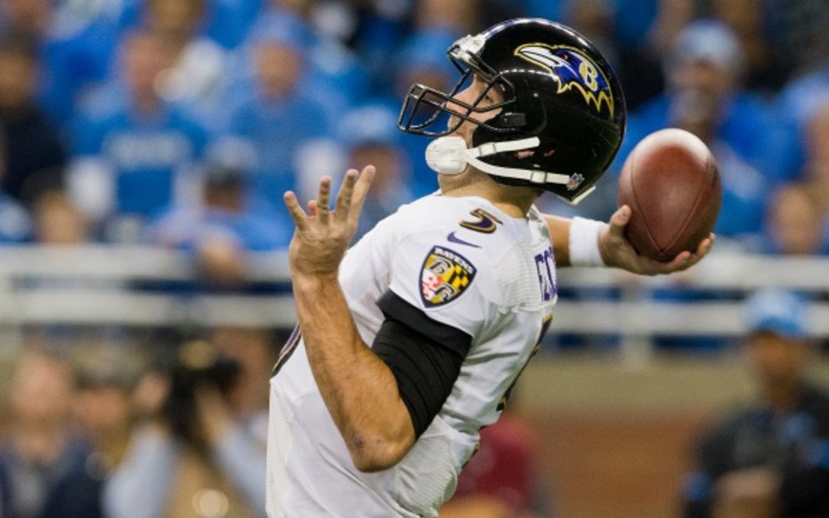 Ravens' QB Joe Flacco to wear knee brace vs. Patriots Sports Illustrated