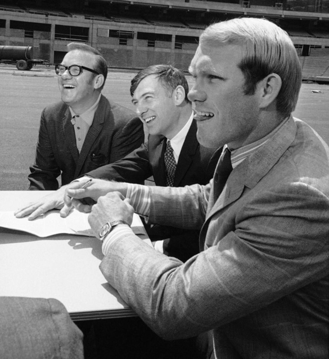 Historic Photos of the NFL Draft Sports Illustrated