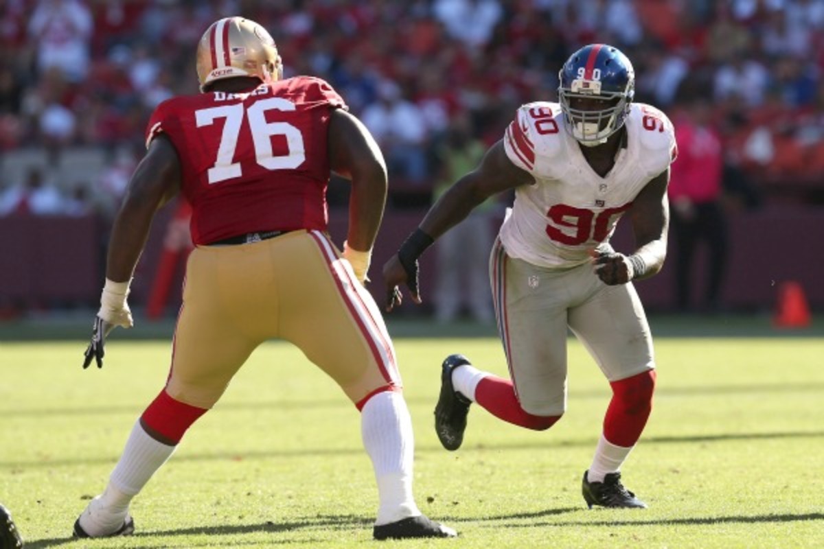 Jason Pierre-Paul is expected to play in Week 1. )Stephen Dunn/Getty Images)
