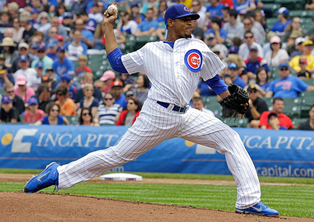 Edwin Jackson's high ERA is bound to come down based on his below-average strand rate percentage.