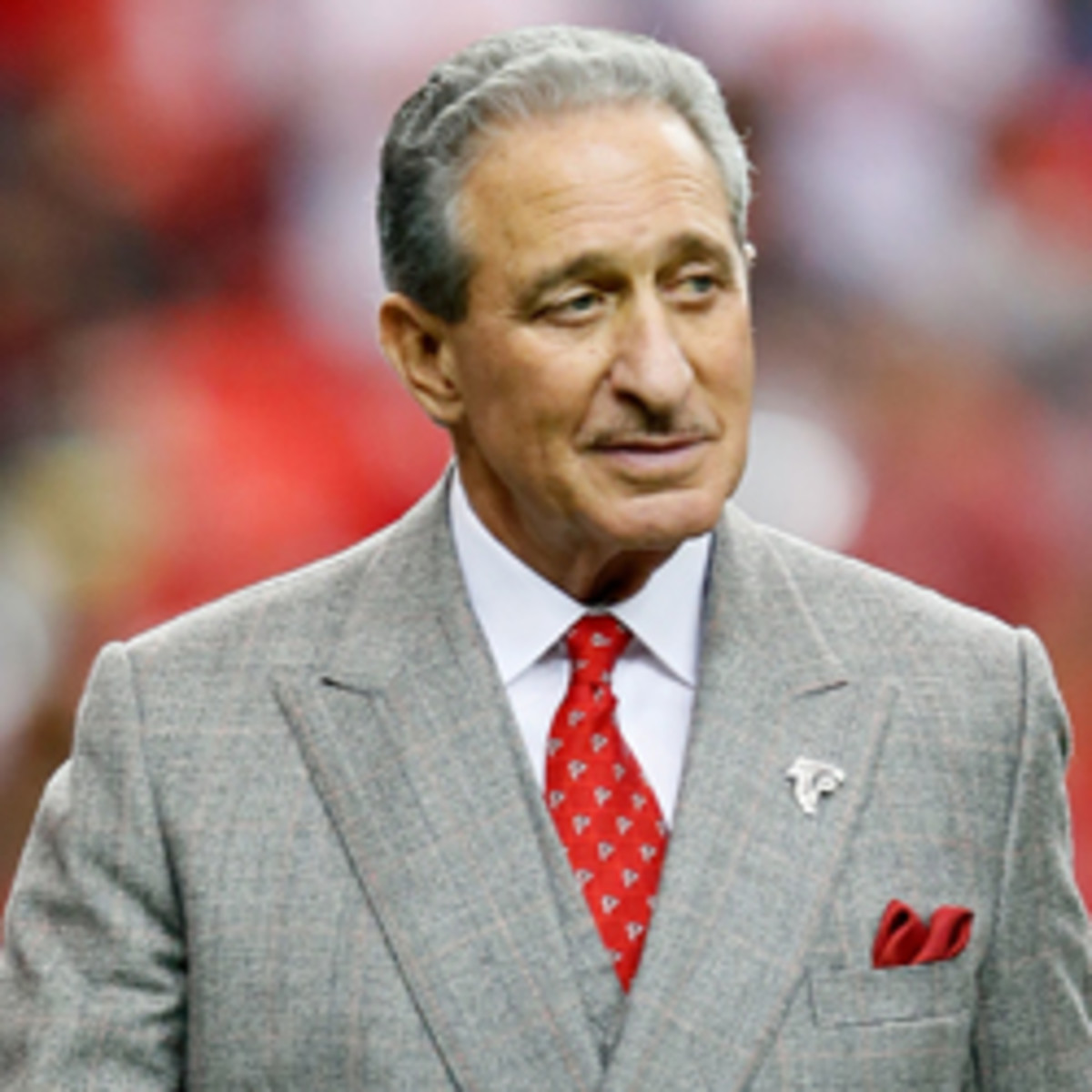 Falcons owner Arthur Blank has experienced resistance for new stadium funding from some Georgia politicians. (Kevin C. Cox/Getty Images)