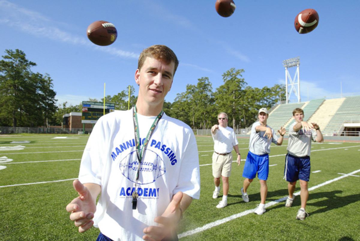 Cooper, Peyton, Eli and Archie Manning