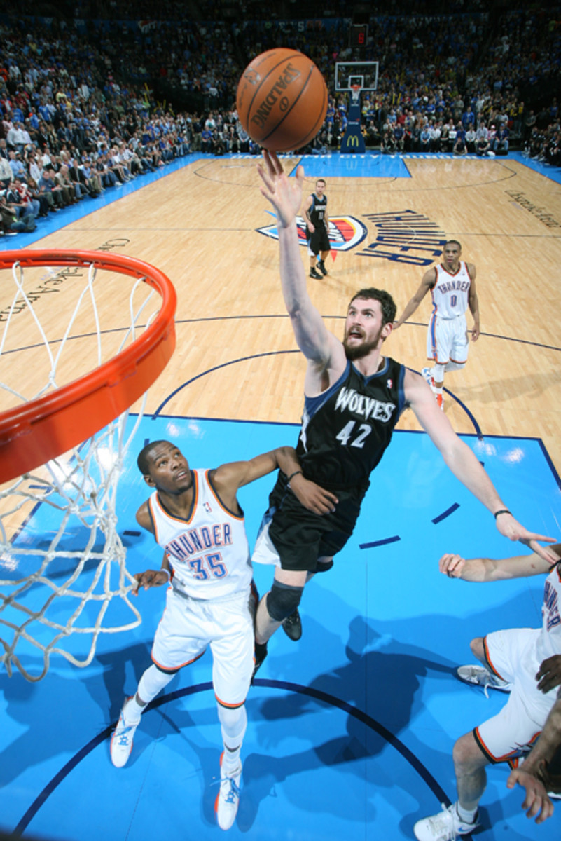 Kevin Love, Kevin Durant, Russell Westbrook