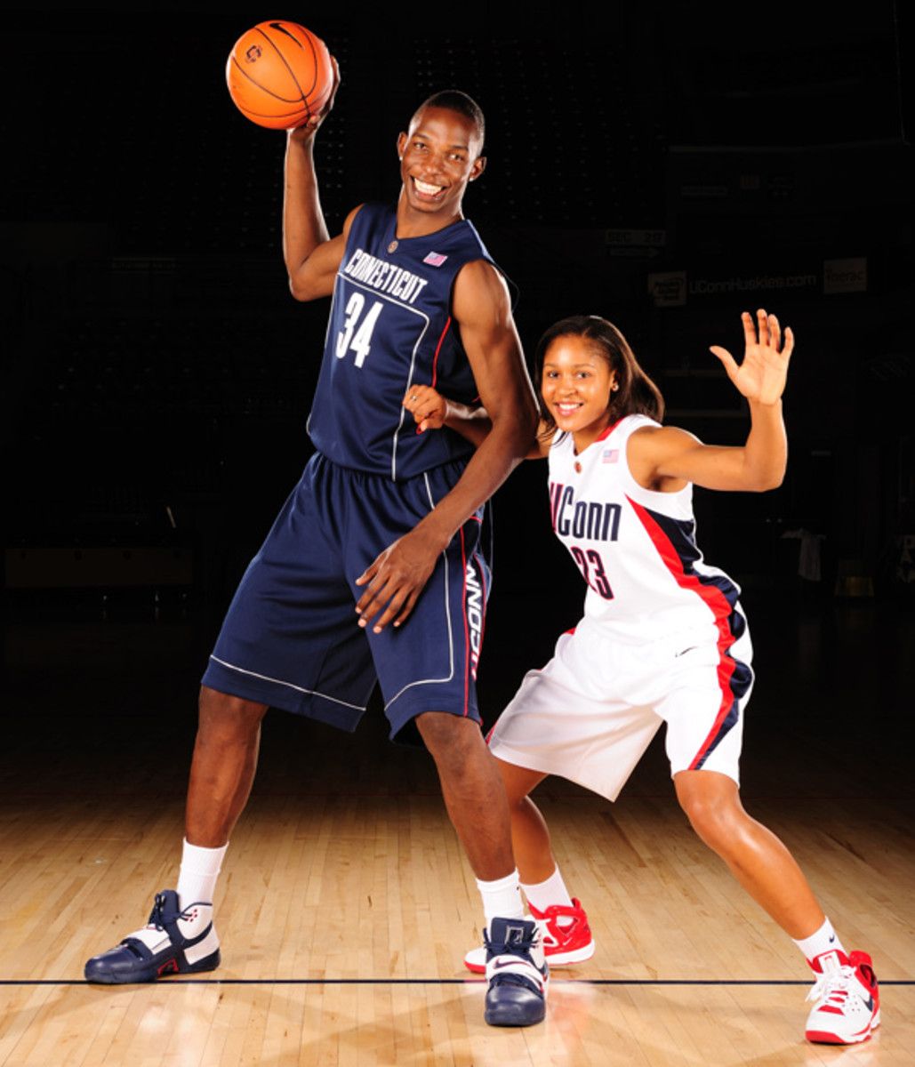 Hasheem Thabeet and Maya Moore