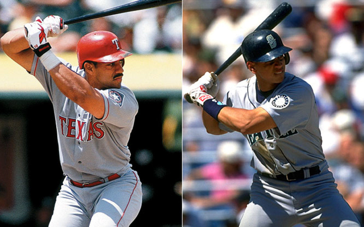 Juan Gonzalez and Alex Rodriguez