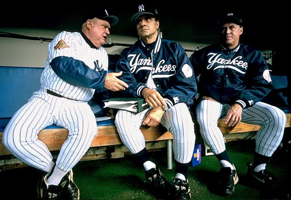 Don Zimmer, Joe Torre and Mel Stottlemyre