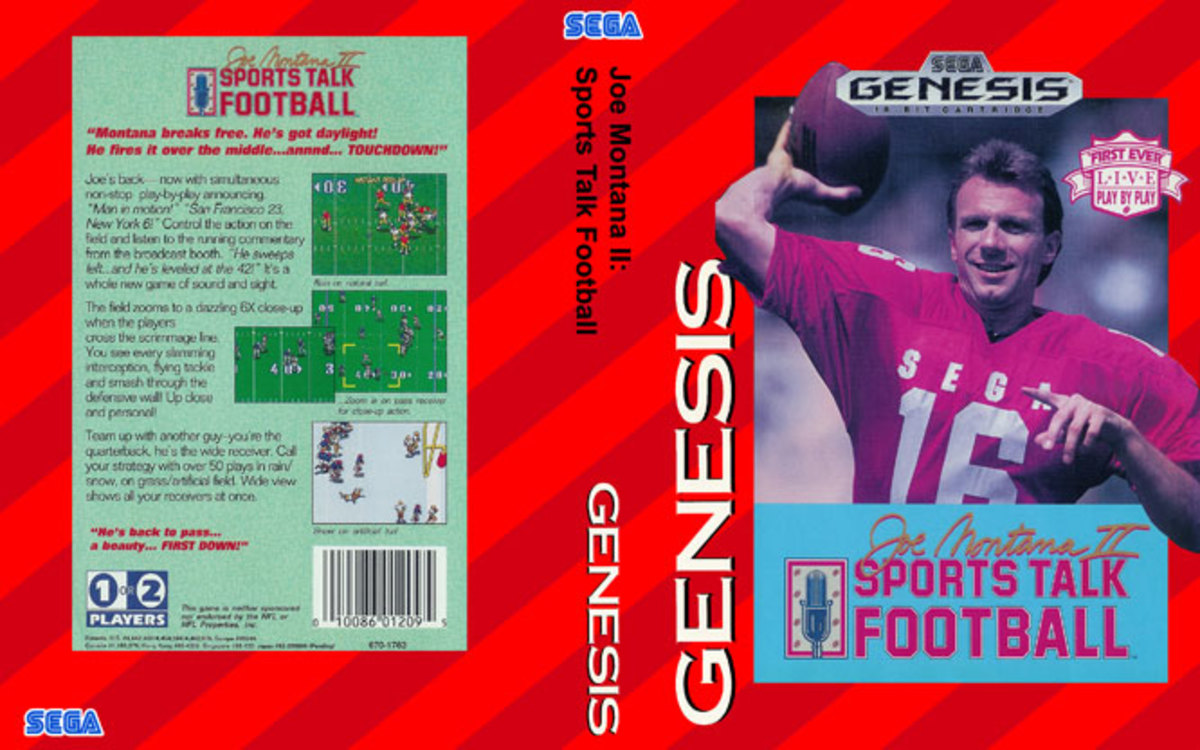 Joe Montana II: Sports Talk Football for Genesis
