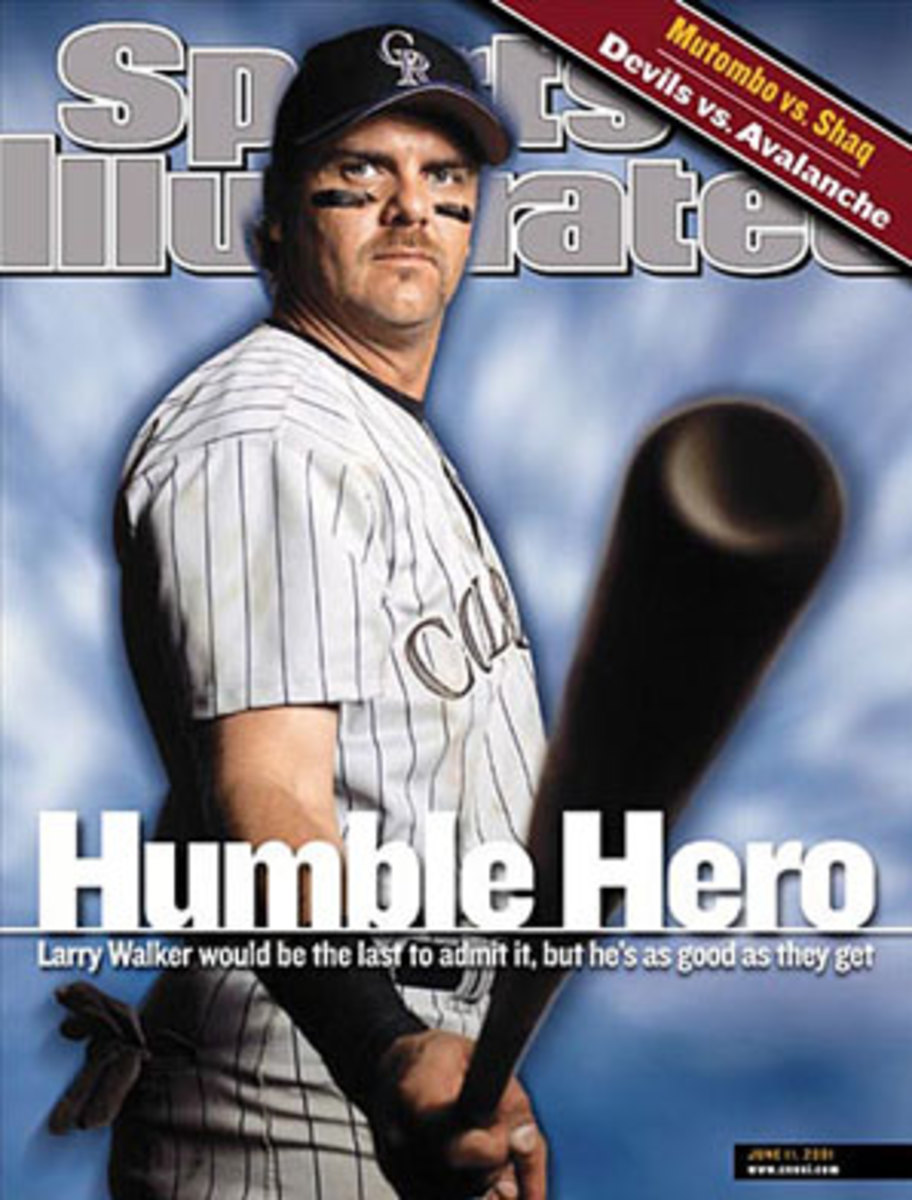 Larry Walker's best years came during his 10 seasons in Colorado from 1995-2004. (Walter Iooss Jr./SI)
