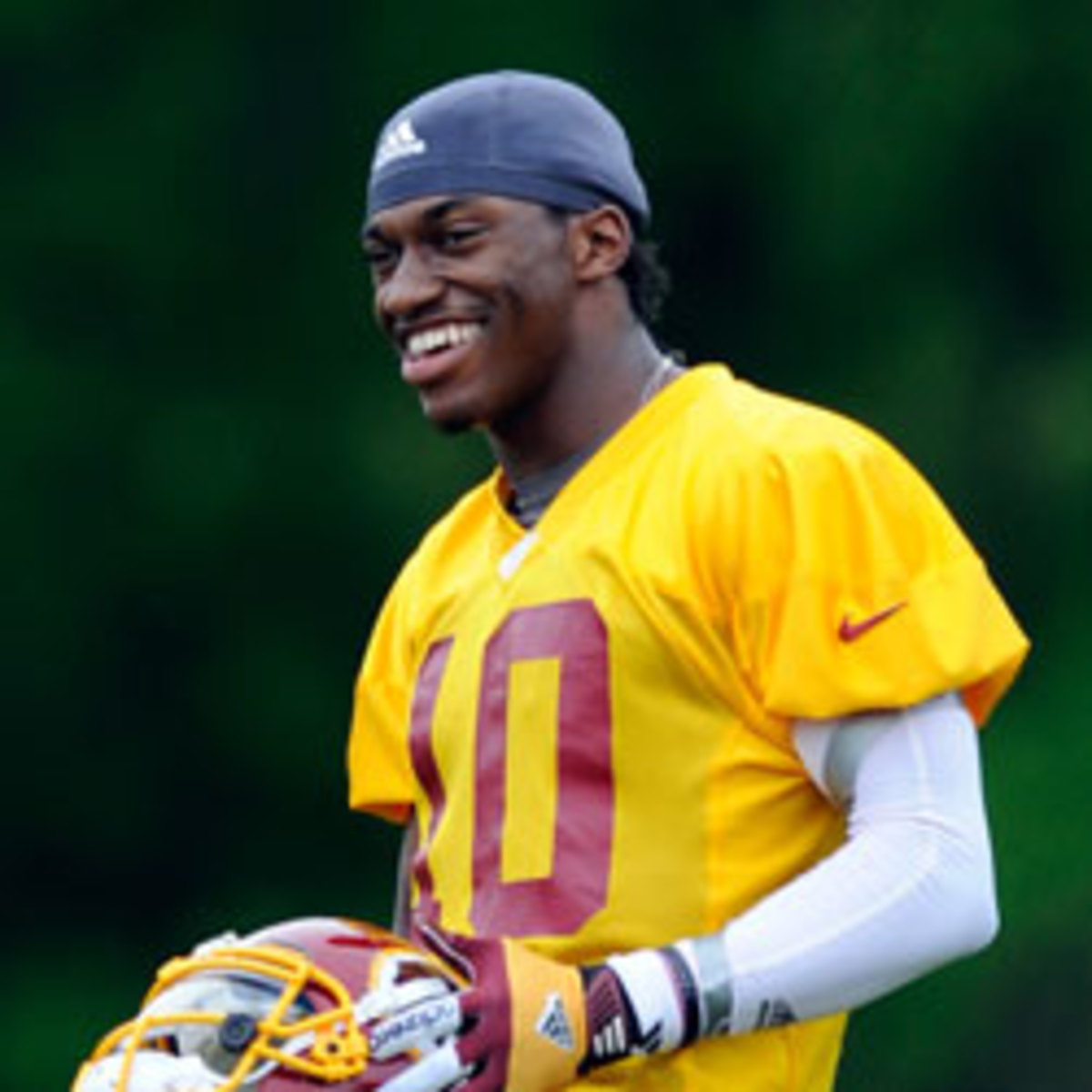 Robert Griffin III "It's not a competition" for starting QB slot