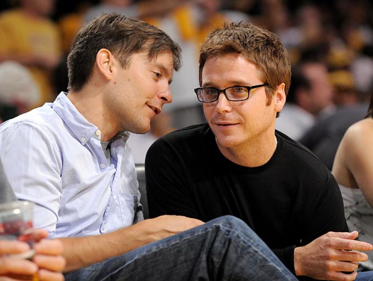 Tobey Maguire and Kevin Connolly 