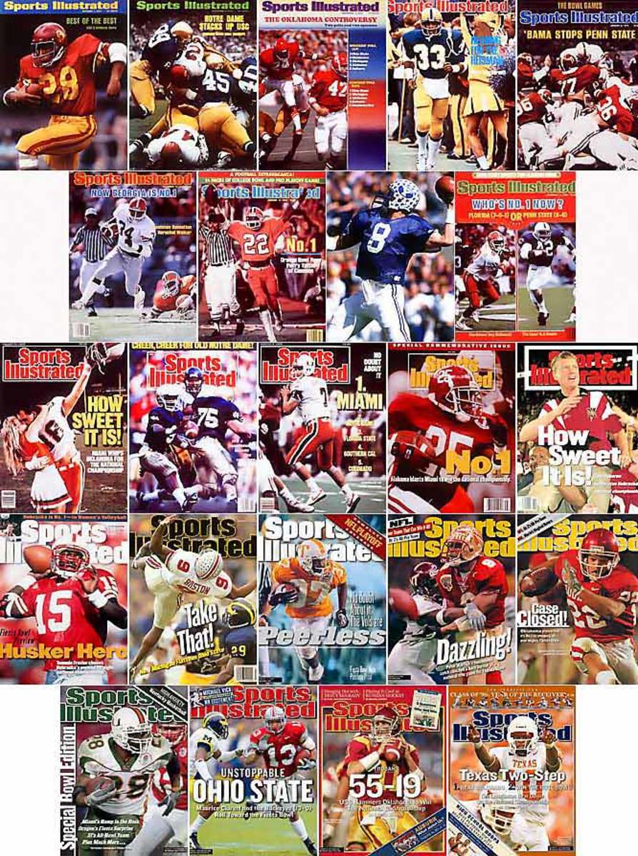 College football's undefeated national champs, 1972-present