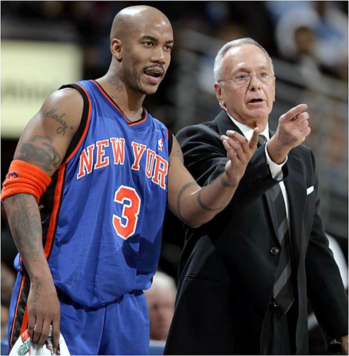 Stephon Marbury-Larry Brown