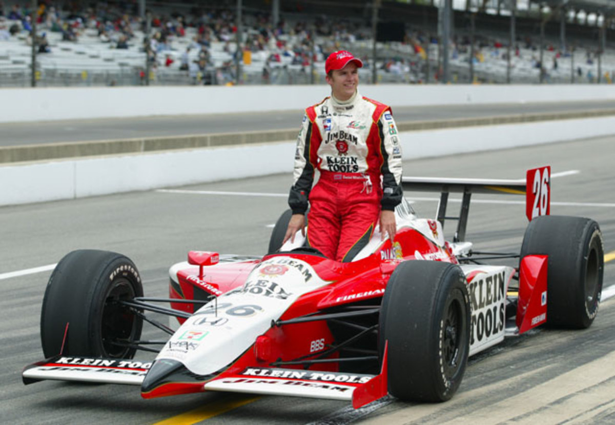Earning IndyCar rookie of the year 