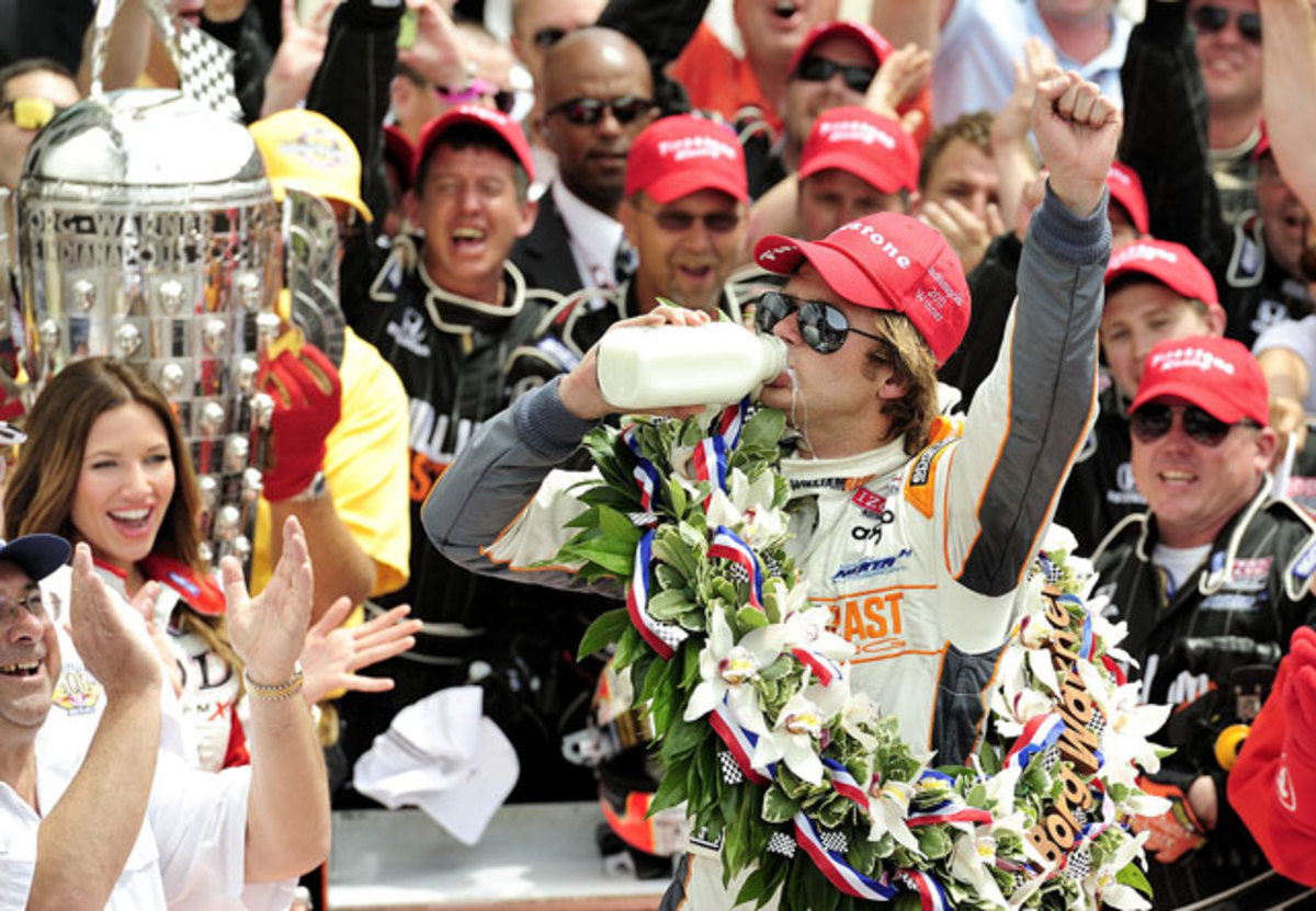 Winning again at Indy