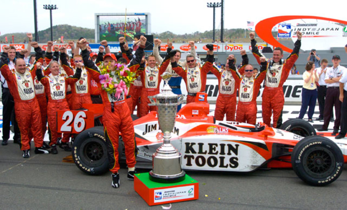 First career IndyCar victory 