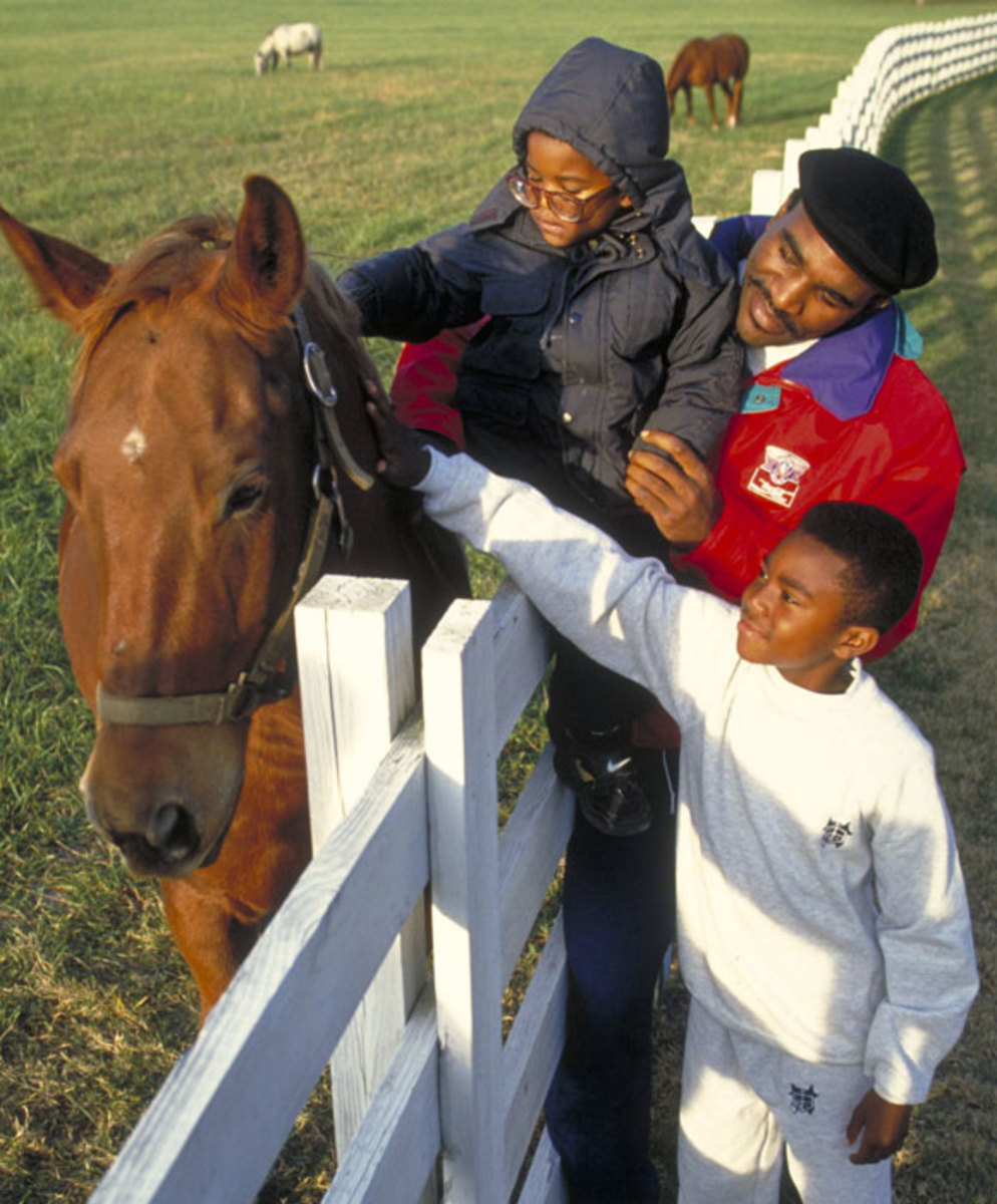 Evander, Ewin and Evander Jr. Holyfield