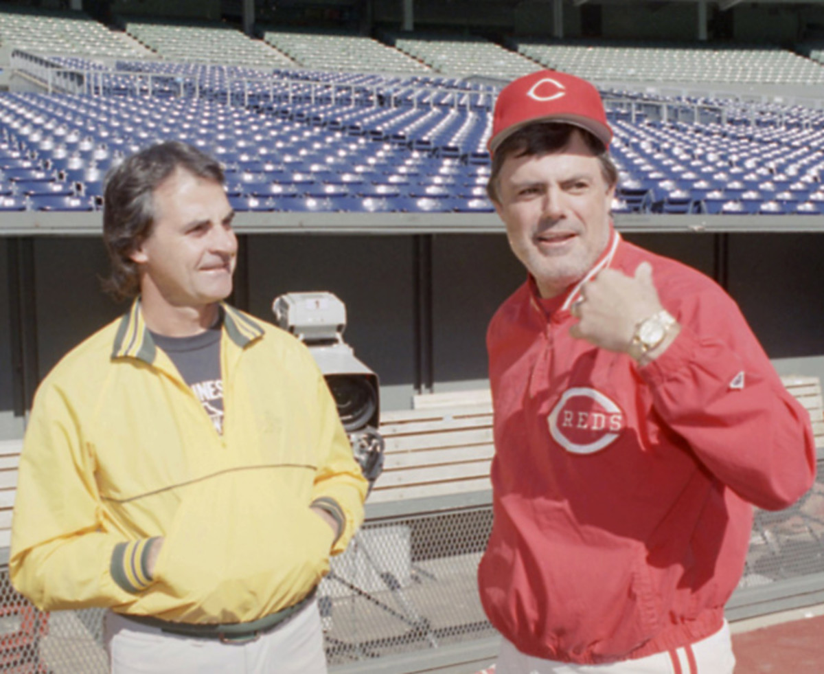 Lou Piniella and Tony La Russa