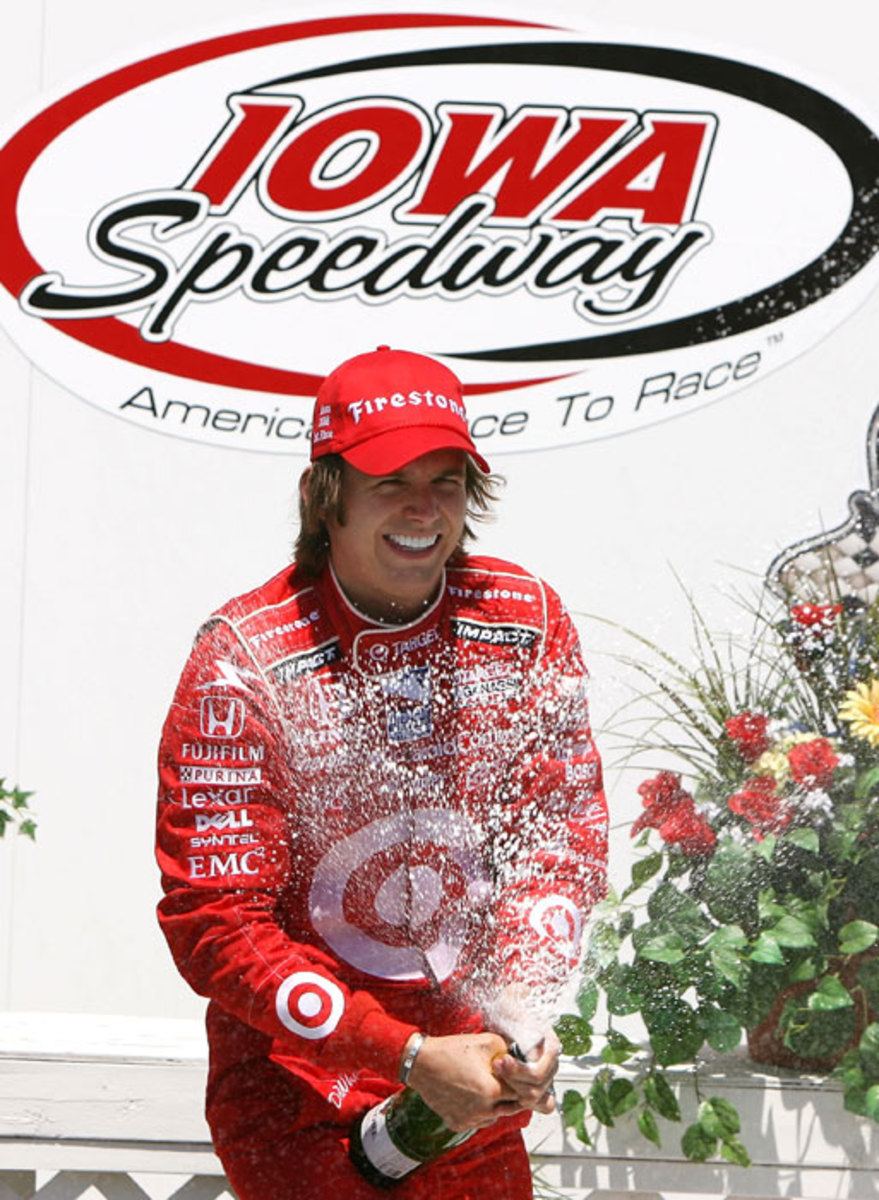 Spending his 30th birthday in Victory Lane 