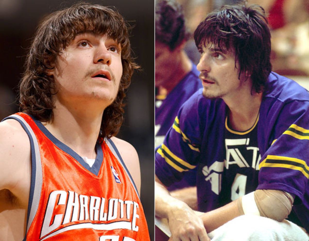 Adam Morrison and Pete Maravich