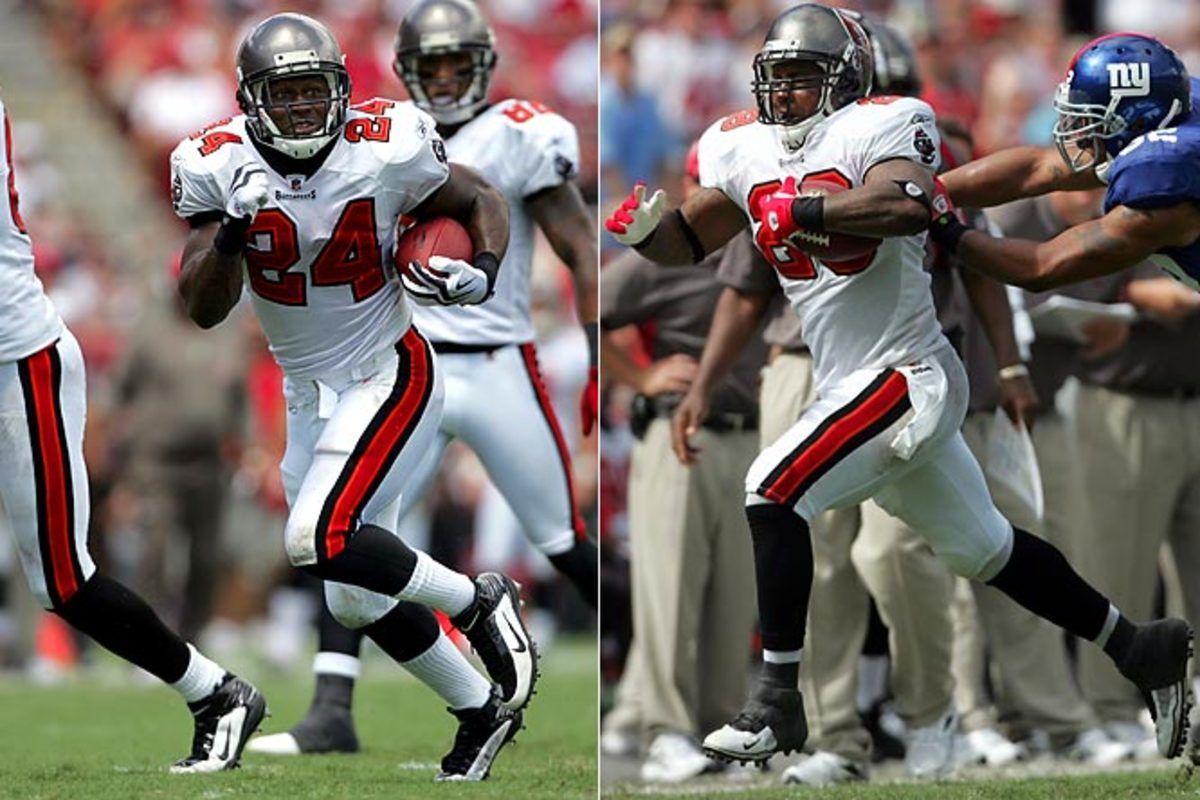Cadillac Williams and Derrick Ward