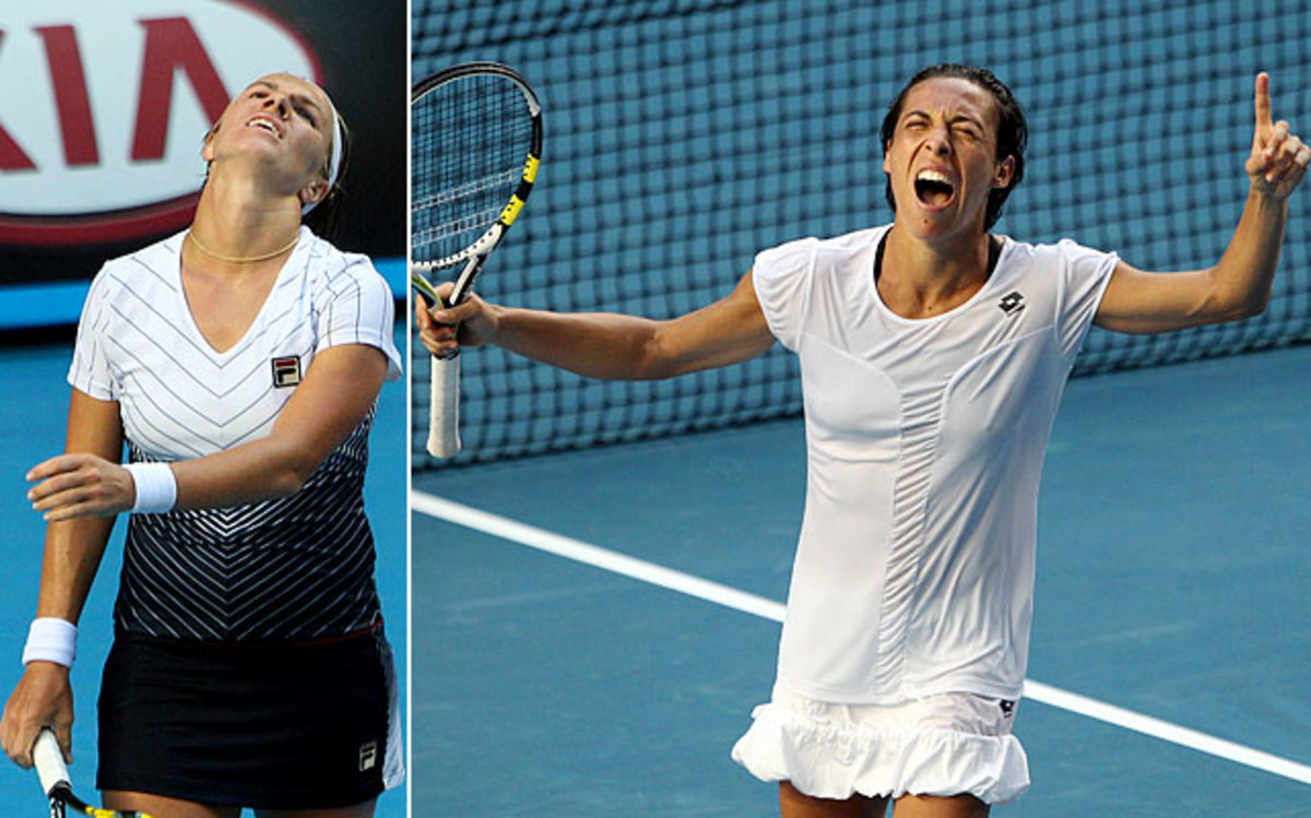 Francesca Schiavone def. Svetlana Kuznetsova (Jan. 23)