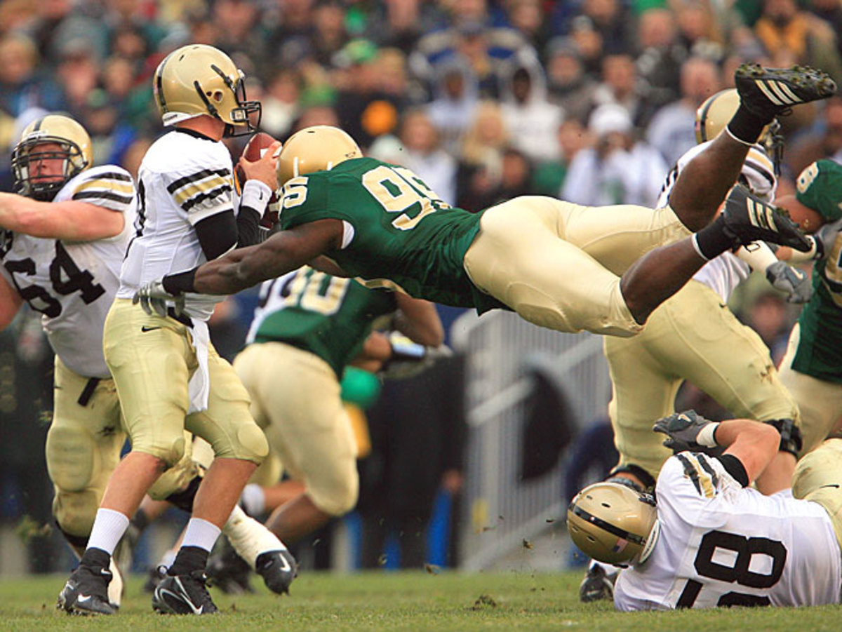 (6) Notre Dame 41, Army 9