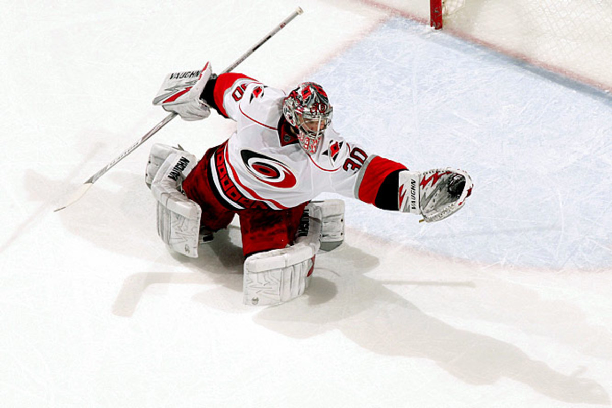 Cam Ward, goaltender, Carolina Hurricanes