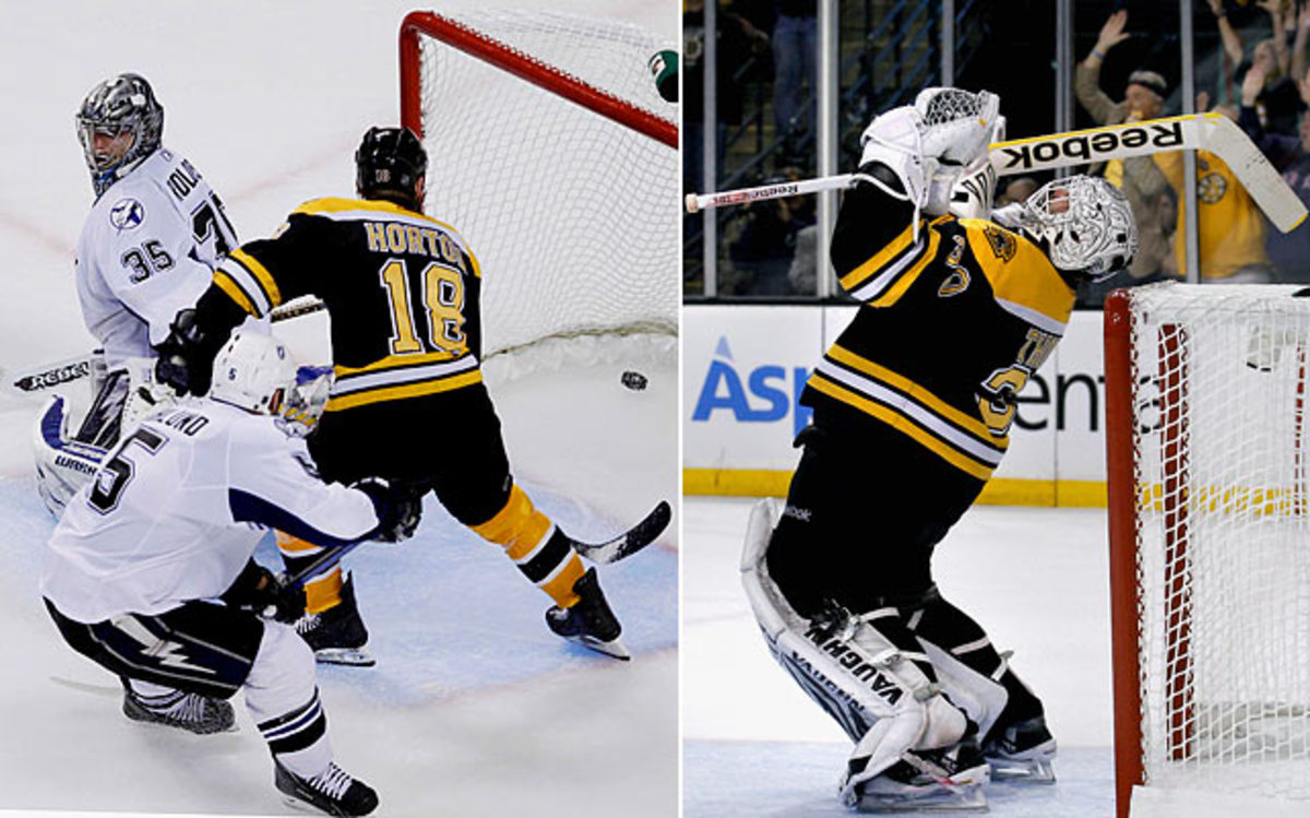 Bruins 1, Lightning 0