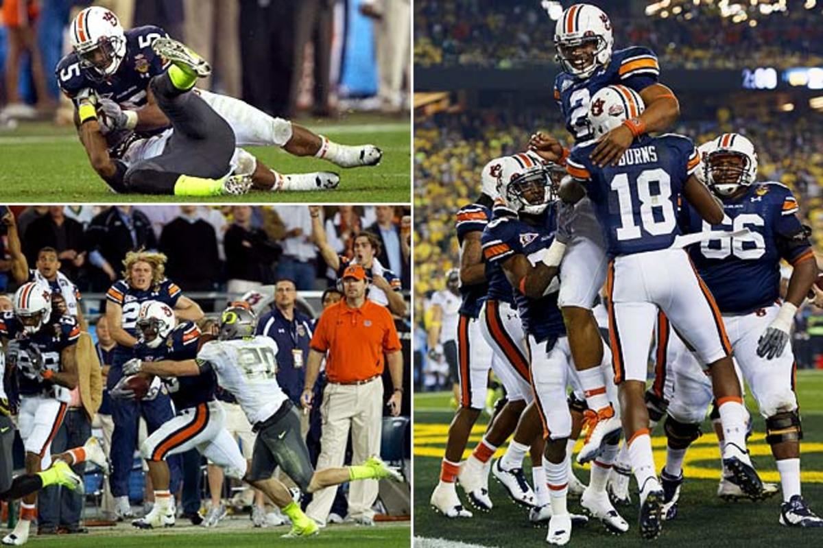 Auburn 22, Oregon 19