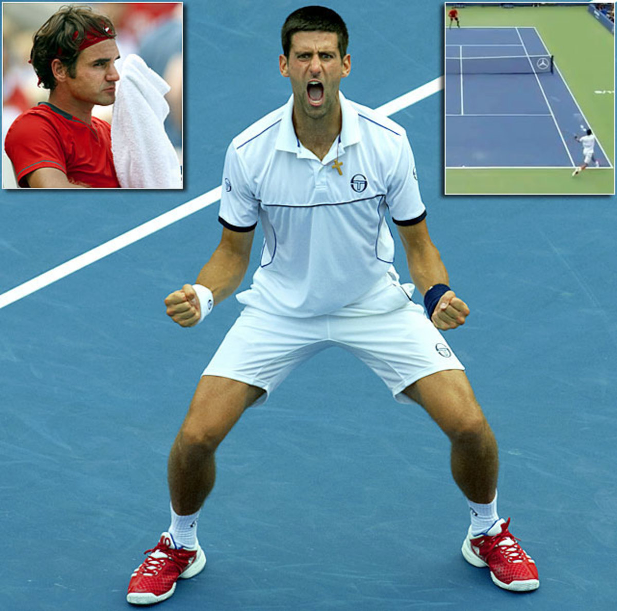 Novak Djokovic def. Roger Federer